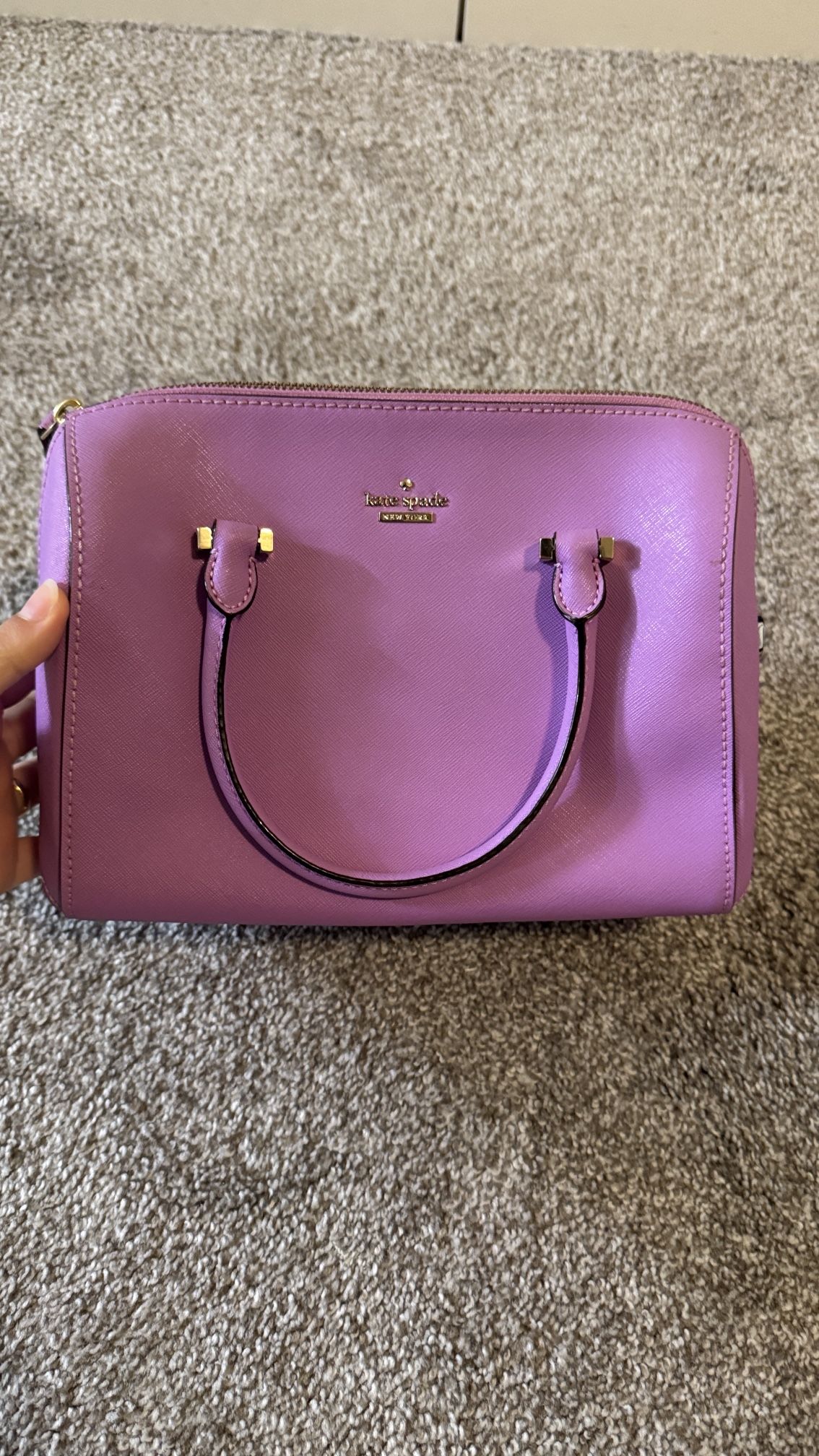 Kate Spade New York Small Satchel – Lavender – Like New!