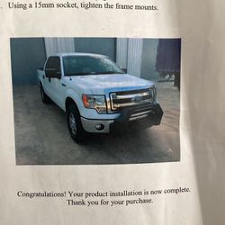 2009-2018 Ford F150 Hammerhead Grill Guard Bull Bar - New With All Hardware And Manuals