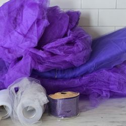 Dark Purple Tulle
