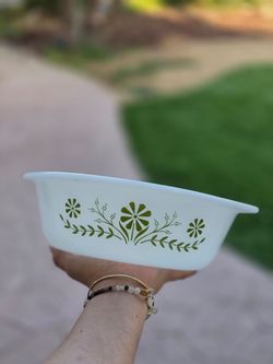 Vintage Glasbake Casserole Dish