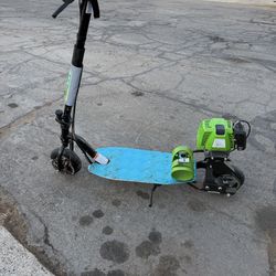 Scooter propane