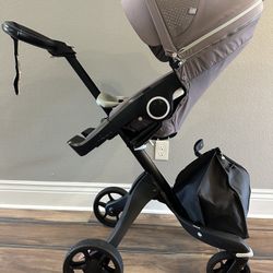Stokke Xplory 6 Luxury Stroller – Melange/Black/Black