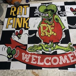 Rat Fink Rug