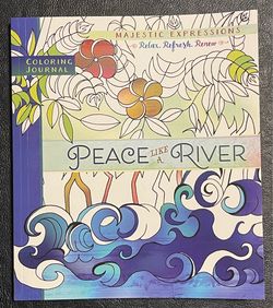 Peace Like A River Coloring Journal New