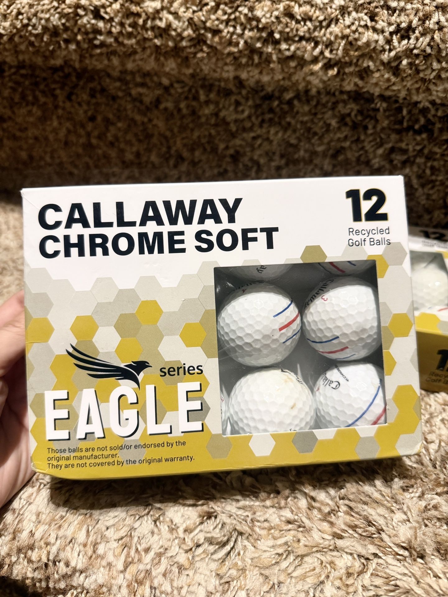 💲14.99⛳️Callaway Chrome Soft Recycled Balls