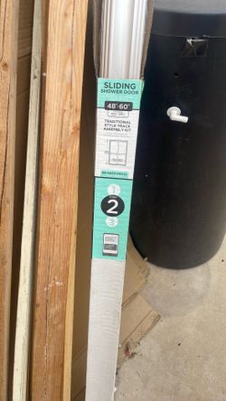 slinding shower door