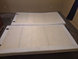 Adjustable bed frame 2 twin xl/king size