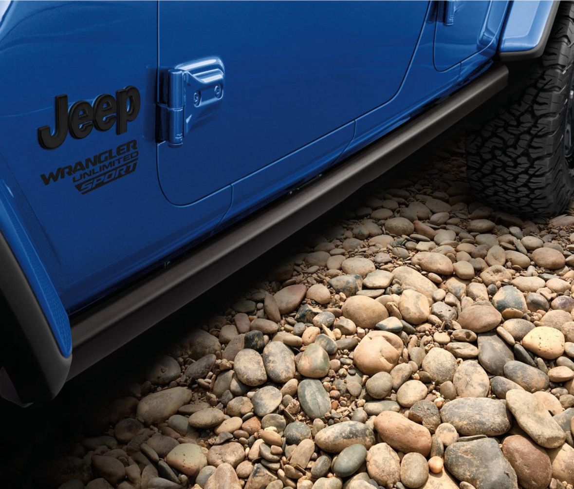 Rock rails for Jeep Wrangler
