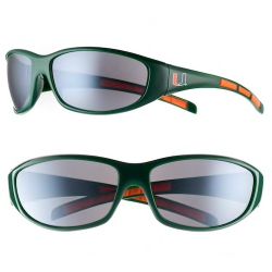 Miami Hurricanes NCAA Wrap Sunglasses