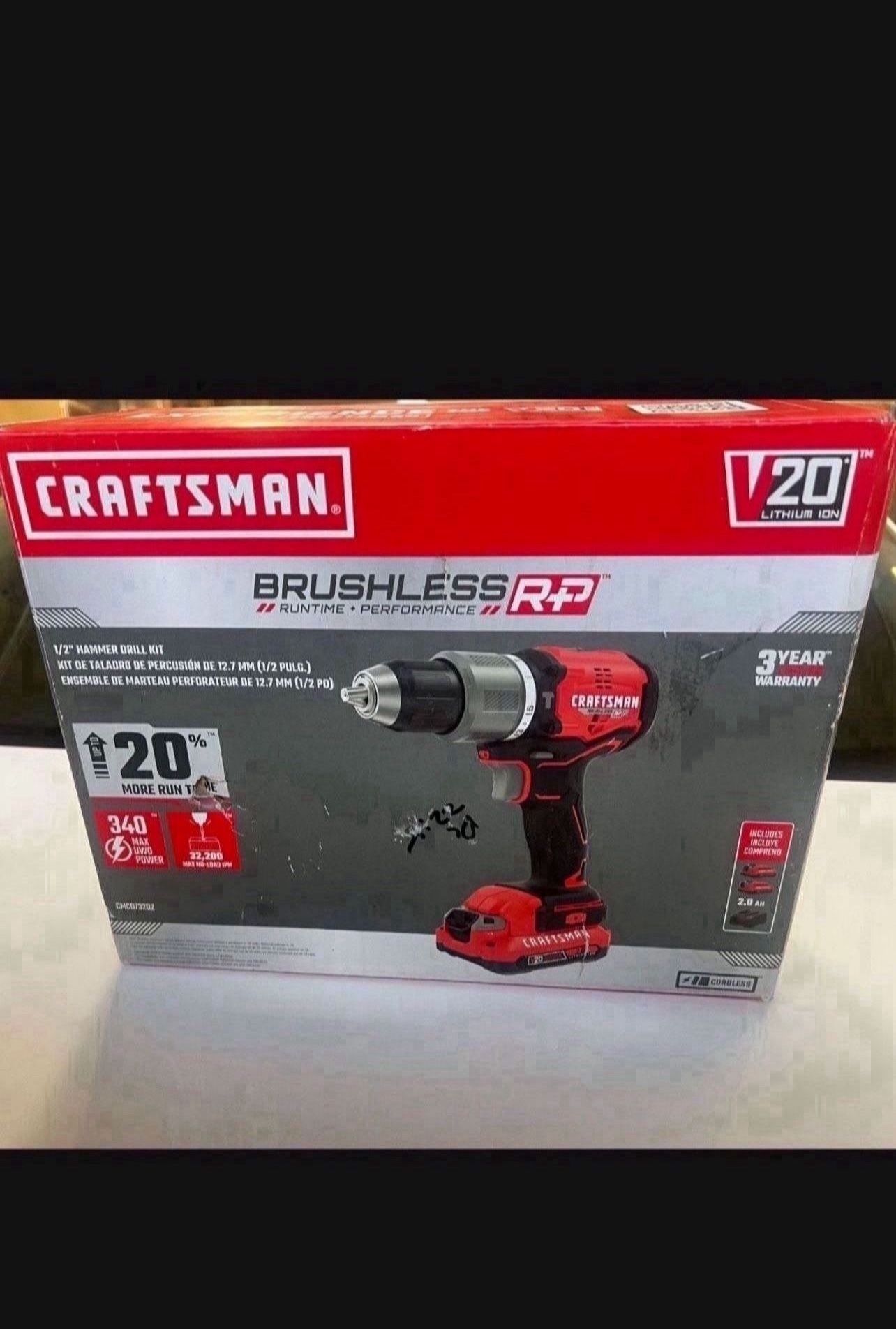 Crasftsman Drill Brand New $120