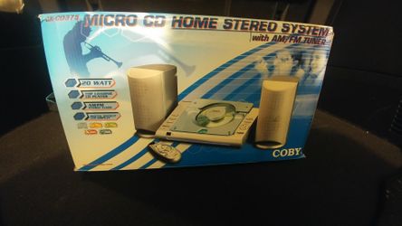 Home Stereo System COLBY BRAND new CD speaker SET
