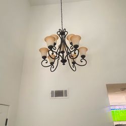 Entryway chandelier
