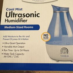 Brand New Cool Mist Humidifier  Or Best Offer