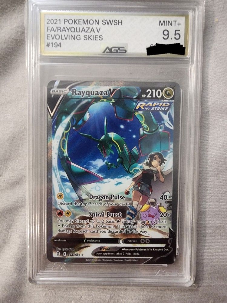 Evolving Skies Rayquaza V Alt Art