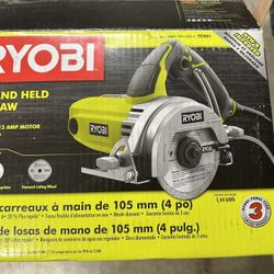 RYOBI 4” Handheld Tile Saw – Lightly Used