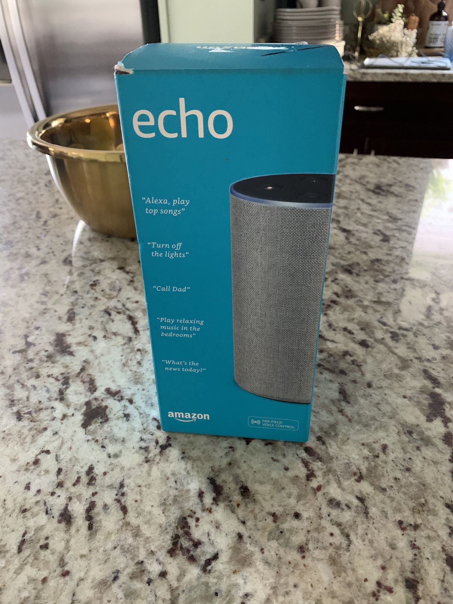 New - Amazon Echo 2nd Gen Alexa Smart Speaker