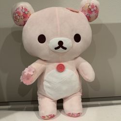 Rilakkuma Cherry Blossom Plushie