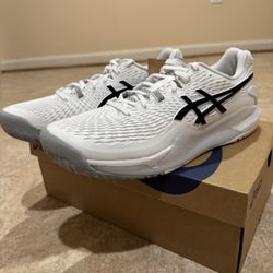 ASICS Gel-Resolution 9 - M 12 - White/Black