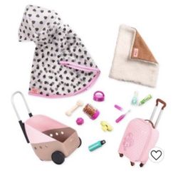 Our Generation Passenger Pets Doll & Pet Travel Accessory Set for 18" Dolls