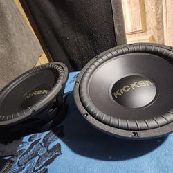 2 kicker Competition GOLD 15" Subwoofers 800 Rms Dual 4 Ohm  You Can Test Before You Buy