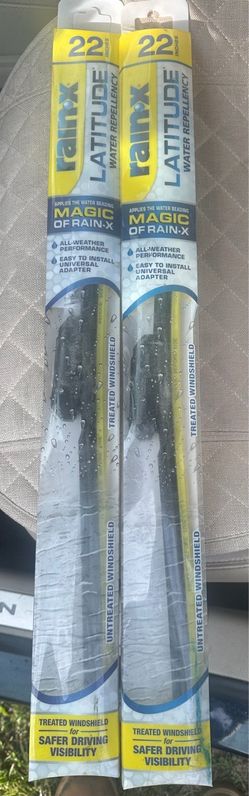 22” RAIN X LATITUDE WIPER BLADES