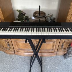 Privia PX-160 Keyboard, With Stand, Pedal, Wires