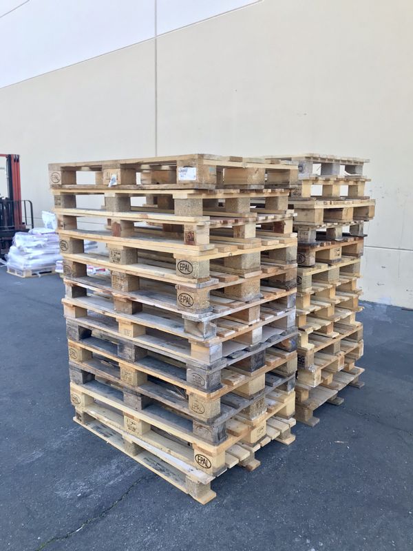 Euro Pallets. 31”x 47”. for Sale in Sacramento, CA OfferUp