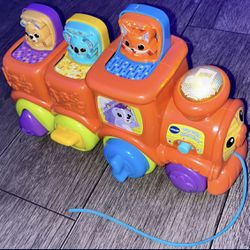 VTech Pop & Sing Animal Train Pull-Along Toy