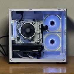 5600X / RX 7600 | White Gaming PC with RGB