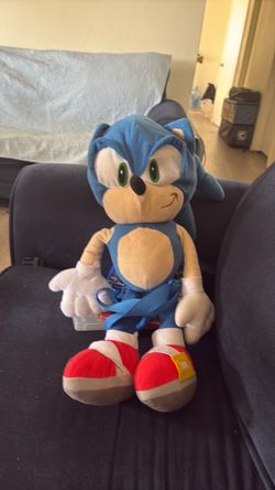 Sonic the hedgehog plush