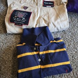 POLO RALPH LAUREN ..18 ITEMS..SHIRTS PANTS ETC