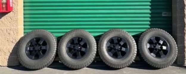 Toyota TRD Tacoma, FJ Cruiser, TRD 16" wheels, New tires, New TPMS sensors, New Lug nuts