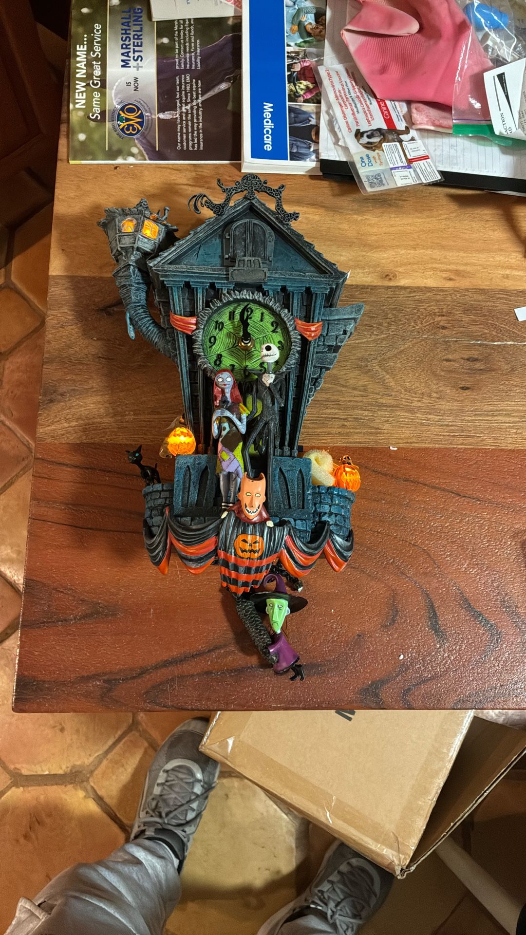 Nightmare before Christmas cuckoo clock Bradford exchange