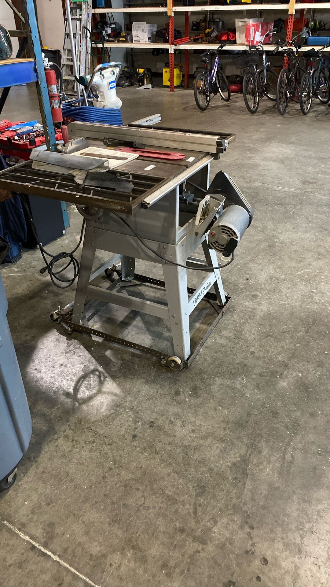 Craftsman 10” Table Saw Belt Driven