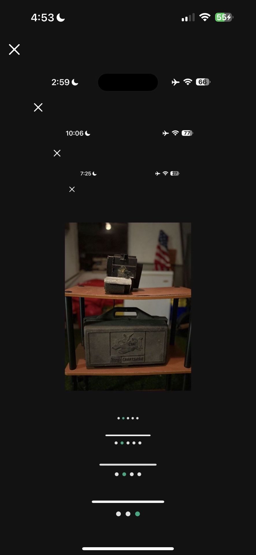 Craftsman Belt Sander with Case