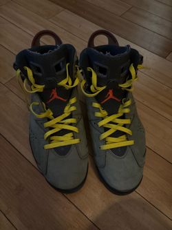 Travis Scott Jordan 6s olive