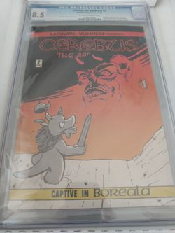 Cerberus The Aardvark #2 CGC 8.5