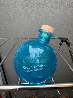EMPTY Ocean Vodka Bottle