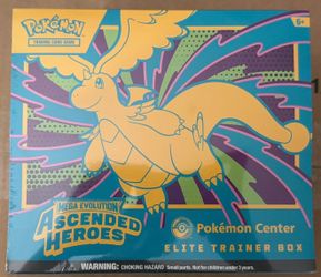 Pokemon Center Ascended Heroes ETB (Slight Whitening)