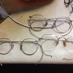 Antique 12kt glasses