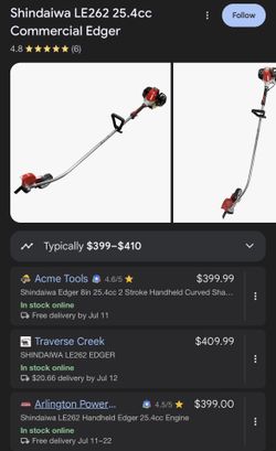 Shindaiwa Stick Edger LE262