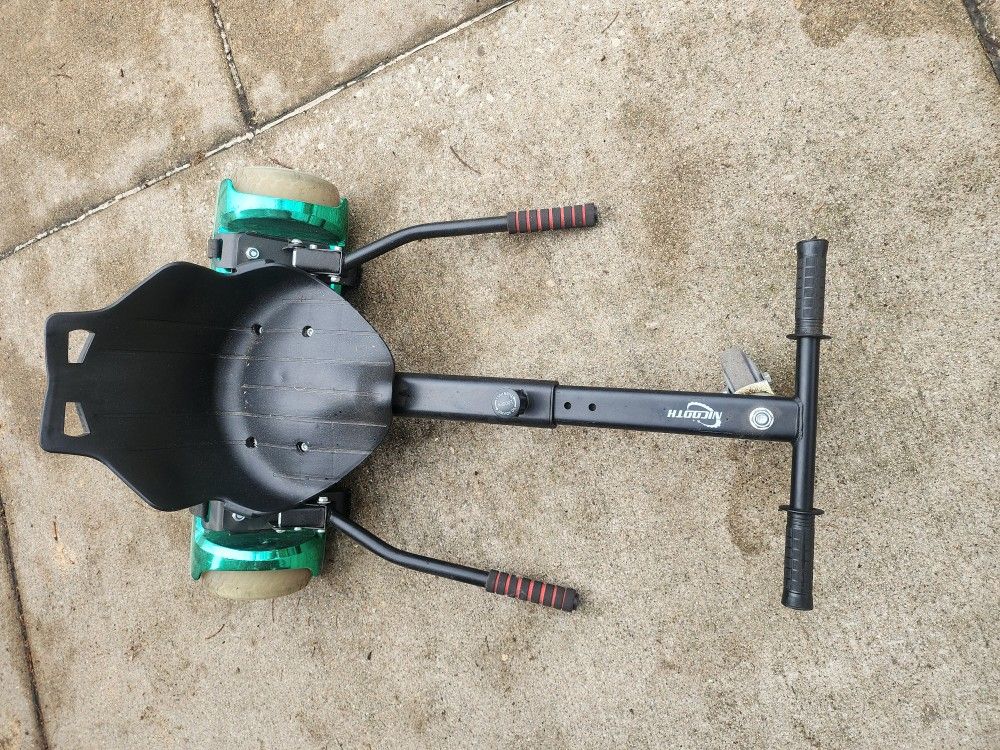 Hoverboard With Seat Attachment