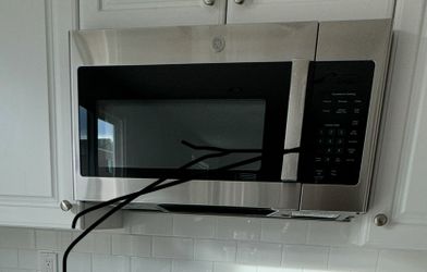 GE over the range microwave