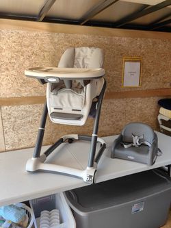 Graco high chair and Booster