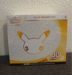 Pokemon elite trainer box 30th celebration
