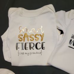 Customizable Baby Onesies 3/6/9 Months