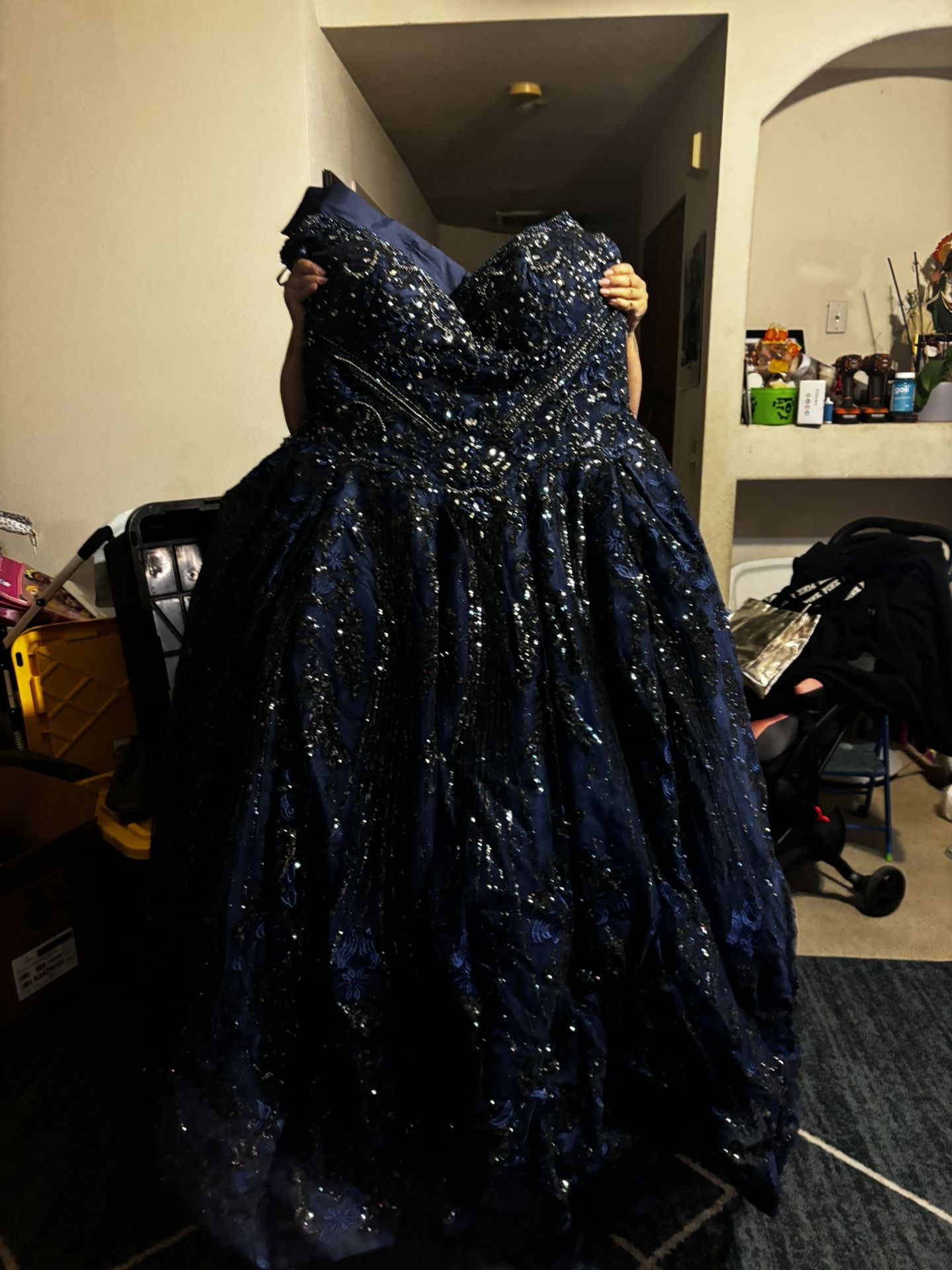 Royal Blue Quinceañera Dress