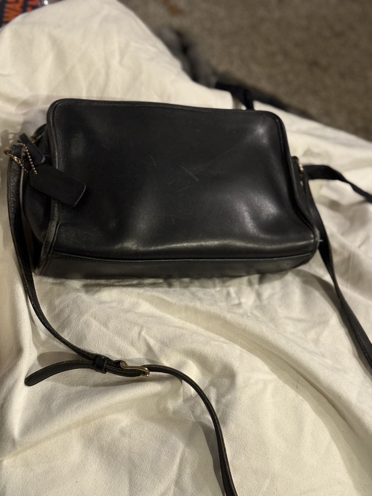 Vintage Leather  C0ach Purse