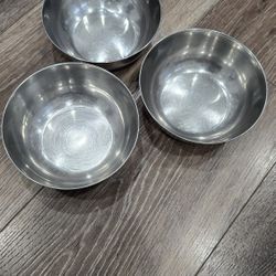 Steel Bowls