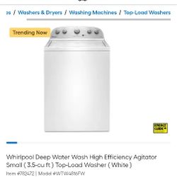 Whirlpool Washer | Delivery and install available